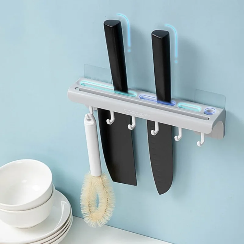 Ergonomik Mutfak Bıçakları için Dayanıklı Organizer Askı
