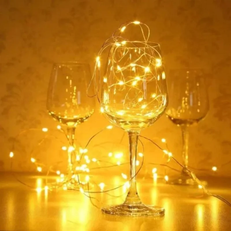 Dinamik Flaşlı Sarı LED 10 Metre Uzunlukta Dekor