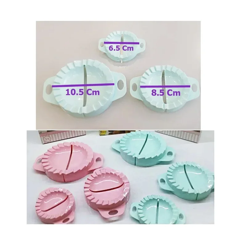 Ergonomik Çok Amaçlı Ravioli Kesme Kalıbı Seti 3'lü