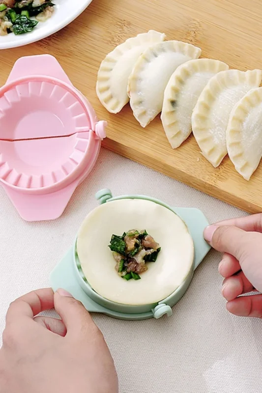 Ergonomik Çok Amaçlı Ravioli Kesme Kalıbı Seti 3'lü
