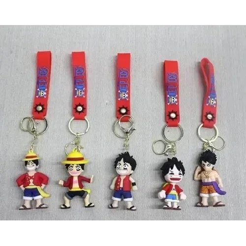 Pratik Luffy Silikon Anahtarlık 21 Cm Eğlenceli Aksesuar