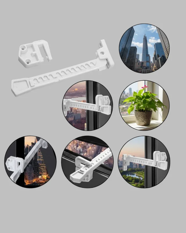 Pencere Güvenlik Kilidi Açılma Sınırlayıcı Aparat 2 Adet