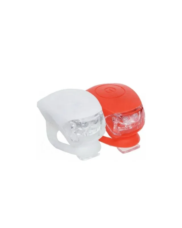 LED Bisiklet Işığı 2li Set Kırmızı Beyaz Çakar Lamba Seti – 3. görsel