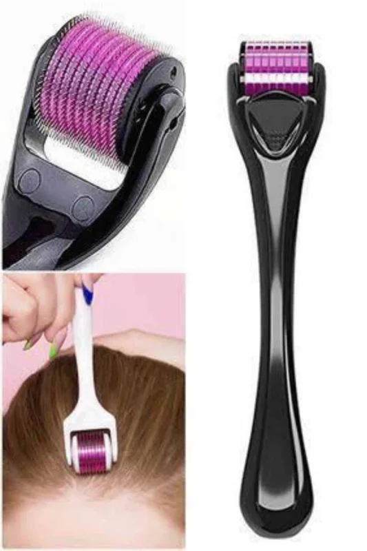 540 Iğneli Derma Roller 1Mm Titanyum Uçlu Saç Kaş Serum Kullanımına Uygun – 2. görsel