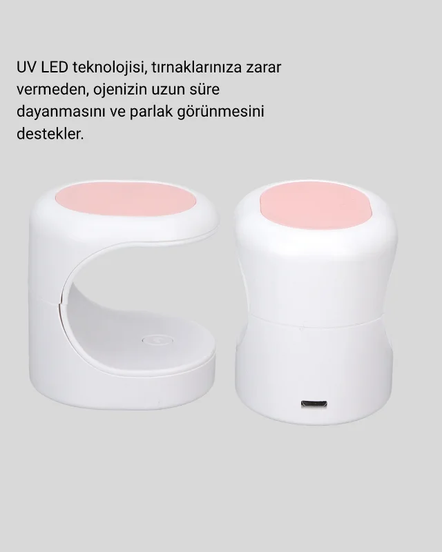 Mini Oje Kurutma Cihazı 16W LED UV Hızlı Kurutma Taşınabilir Kompakt Yeni Nesil – 2. görsel