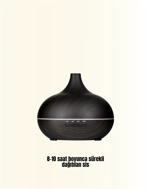 550 ml Ultrasonik Yağ Difüzörü ve Soğuk Buhar Nemlendirici – 2. görsel