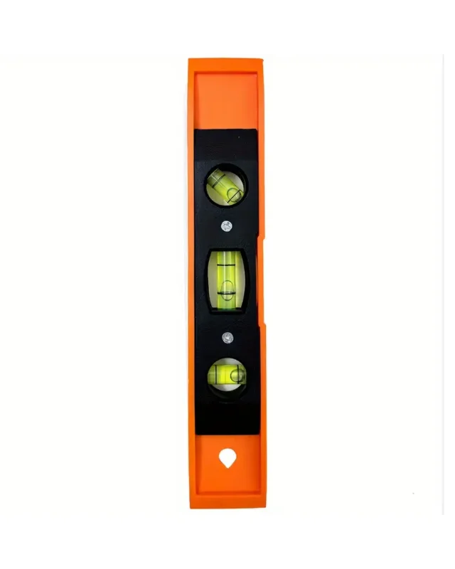 Mıknatıslı Mini Su Terazisi 3 Ölçüm Göstergeli Hassas Hizalama Aparatı – 4. görsel