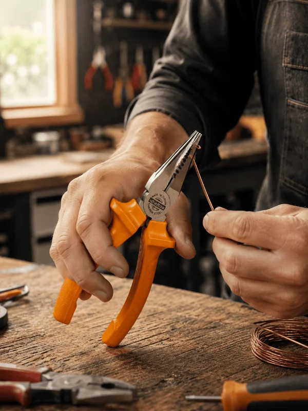 Dövme Çelik Pense Ergonomik Kaymaz Saplı El Aleti