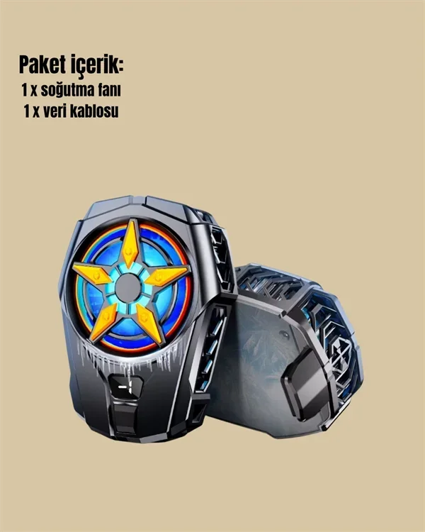 Yeni Nesil Mobil Fan 65-85 Mm Akıllı Telefonlar İçin