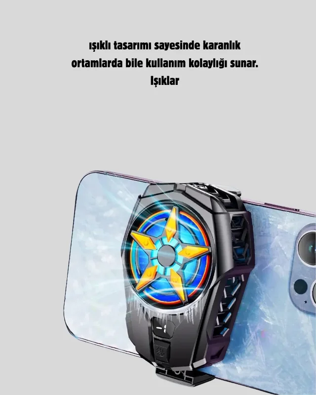 Kompakt Mobil Telefon Soğutucu Fan 1 Adet