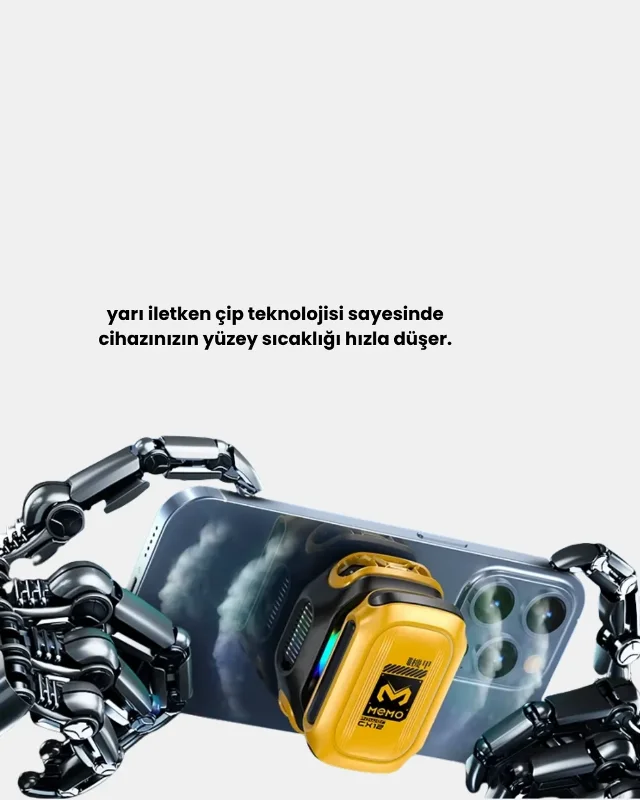 Hızlı Ve Sessiz Telefon Soğutucu Tec Çipli 1 Adet