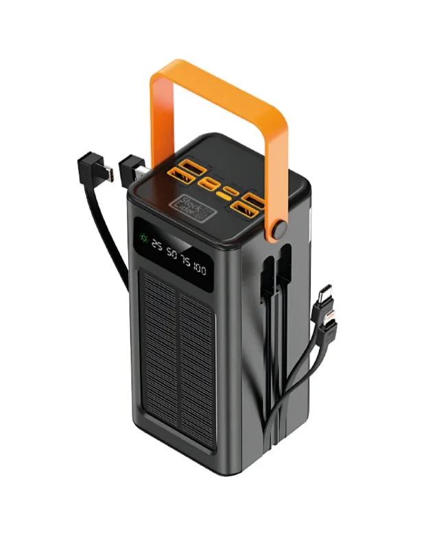 Güneş Enerjili Taşınabilir Şarj Cihazı 80.000 Mah Hızlı Şarj