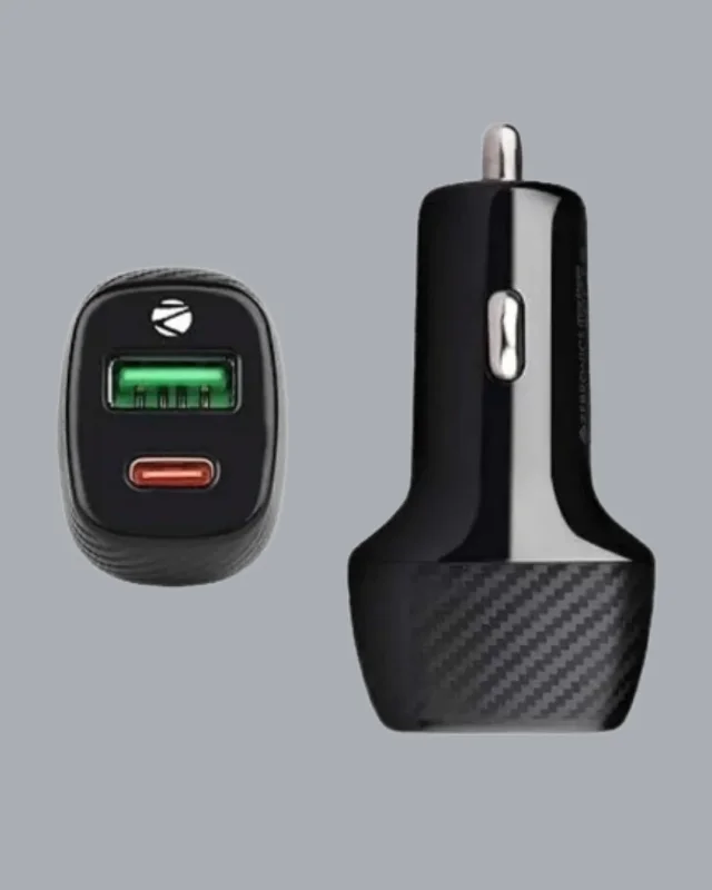 Type-c Ve Usb Araç Şarj Başlığı 38w (kompakt Model)