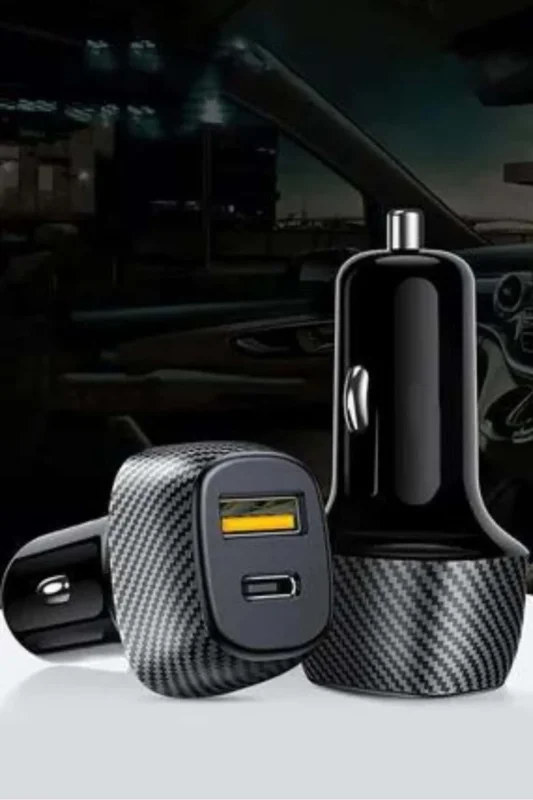 Hızlı Şarj Araç İçi Çakmaklık 38w Type-c Ve Usb