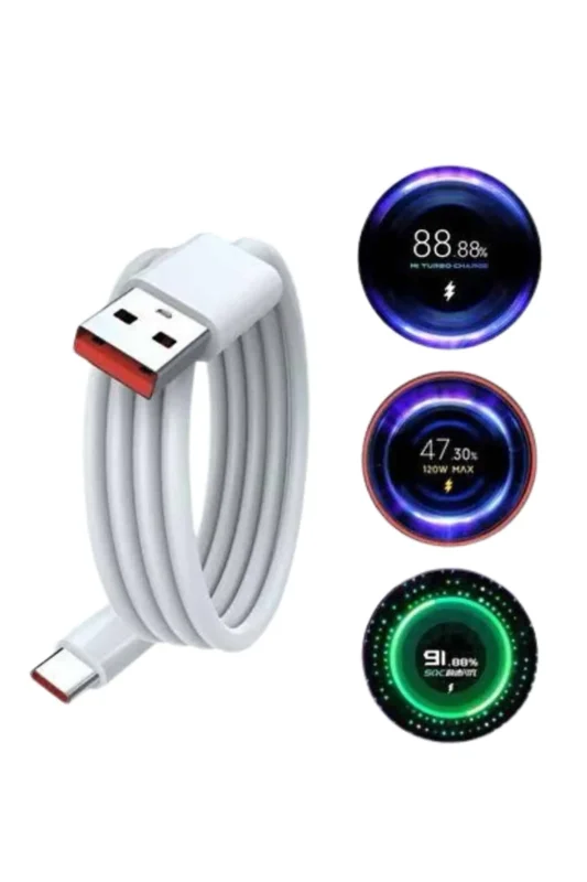 Hızlı Şarj Adaptörü 120w Usb-c Şarj Seti