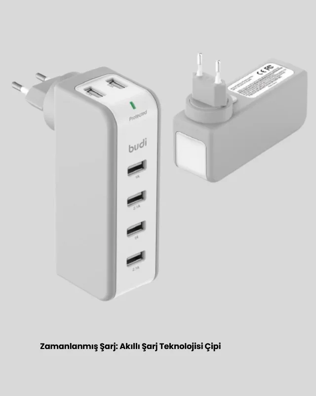 Zamanlayıcı Fonksiyonlu Hızlı Şarj Adaptörü 30w Type-c
