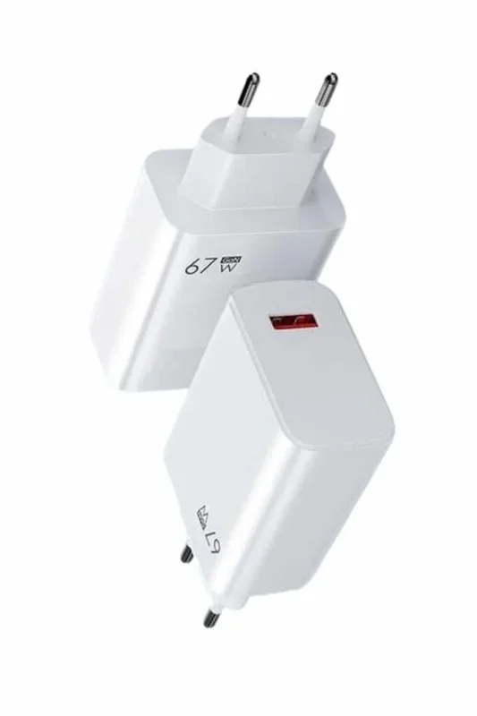 Hızlı Şarj Adaptörü 67w Type C Yüksek Voltaj Koruma