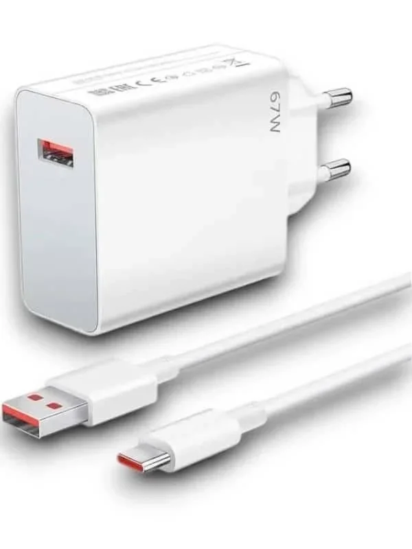 Turbo Hızlı 67w Şarj Aleti Ve Kablo Seti