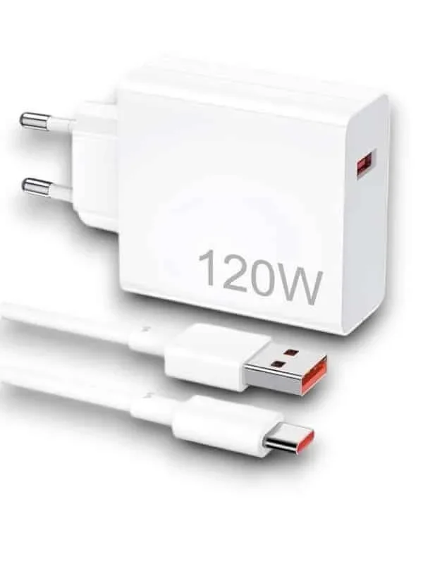 Hızlı Şarj Cihazı 120w Type-c Uyumlu Akıllı Telefonlar İçin