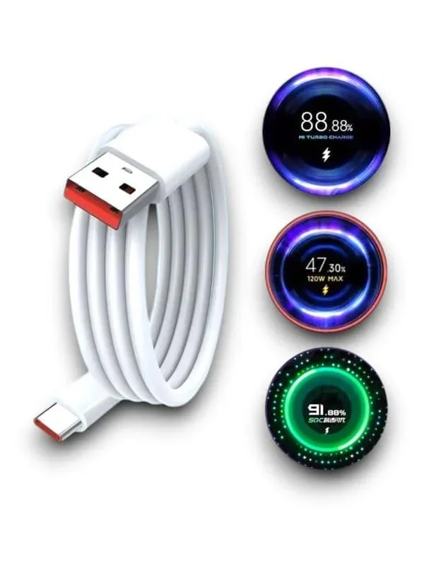Hızlı Şarj Cihazı 120w Type-c Uyumlu Akıllı Telefonlar İçin – 2. görsel