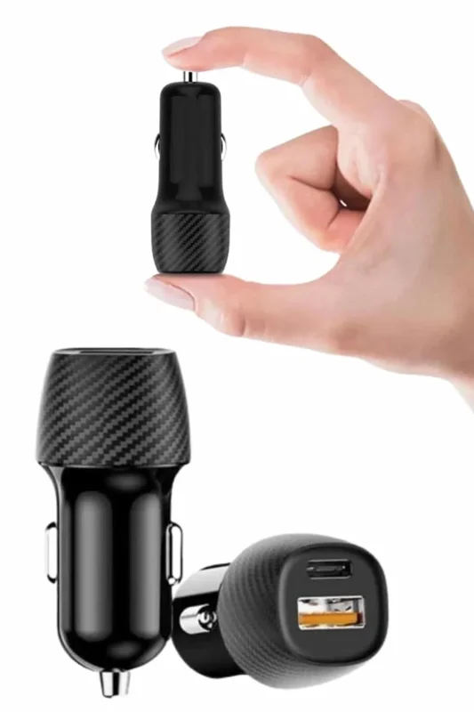 Hızlı Şarj Soketi 38w Type-c Ve Usb Araba Çakmaklığı