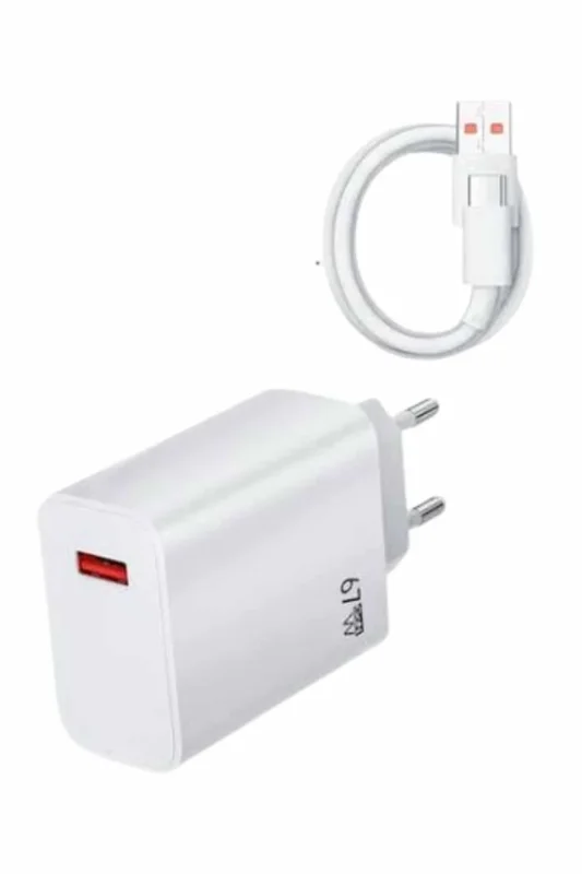 Turbo Hızlı Şarj Seti 67w Usb-c Adaptör Ve Kablo