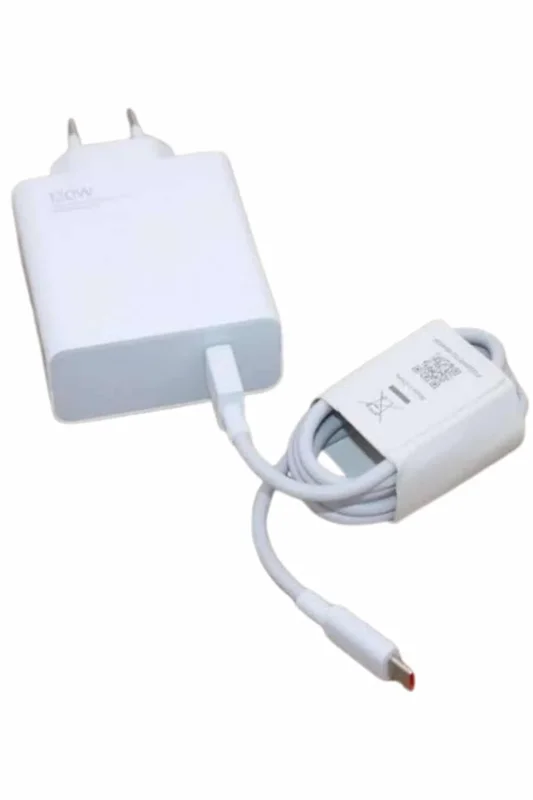 Hızlı Çift Turbo Şarj Aleti 120w Usb-c Seti Beyaz – 2. görsel