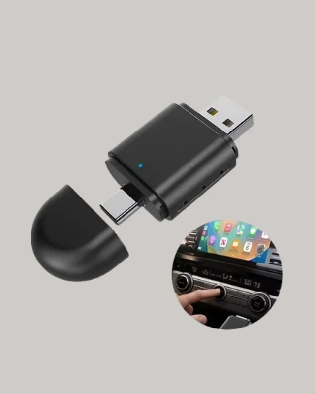 Bluetooth 5.4 Carplay Adaptörü Tak Çalıştır (kablosuz Model)