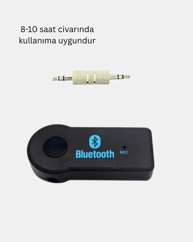 Kablosuz Bluetooth Oto Mp3 Player 3.5mm Jack İle