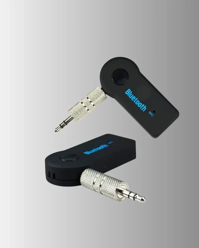 Kablosuz Bluetooth Aux Araç Müzik Kiti - Taşınabilir Kullanım