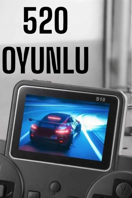 Retro Oyun Konsolu 520 Oyunlu Tv Uyumlu Taşınabilir – 4. görsel