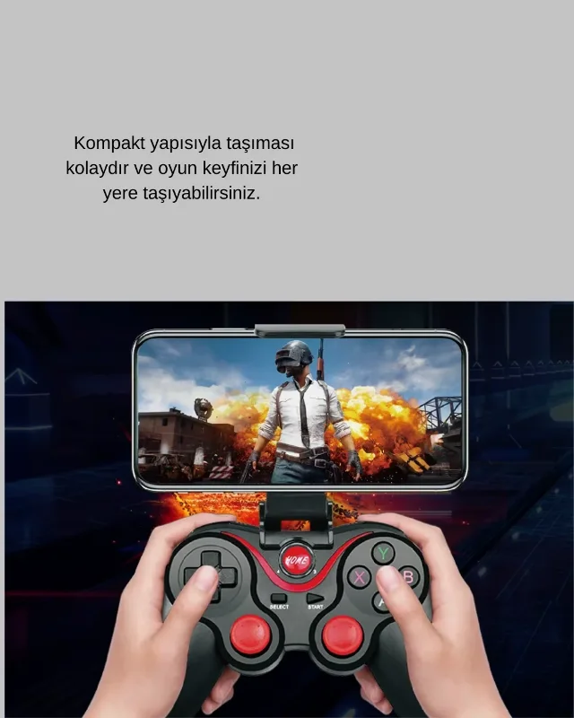 Kablosuz Oyun Kumandası 8 Saat Pil Ömrü İle Esnek Kullanım – 4. görsel