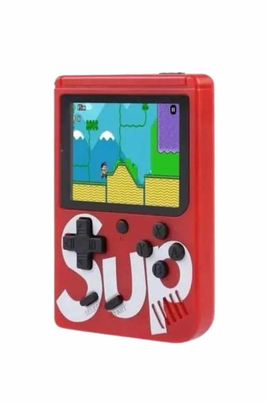 Retro Oyun Konsolu 400 Oyunlu Taşınabilir Mini Eğlence
