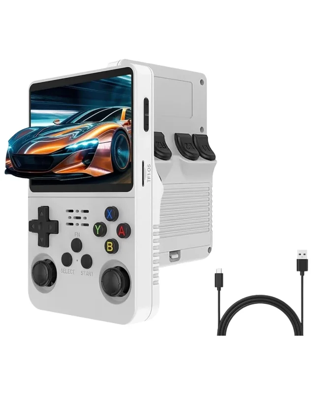 Retro Oyun Konsolu 64 Bit Çift Kart Girişi İle Taşınabilir