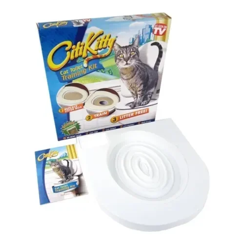 Pratik Kedi Tuvaleti Eğitim Seti 1 Adet Klozet Uyumlu