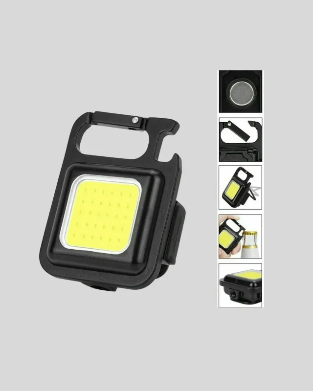 Mini Taşınabilir Usb Şarjlı Led Fener 800 Lümen 3 Modlu
