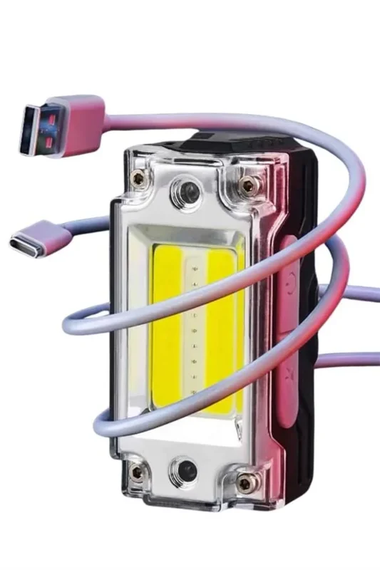Fonksiyonel Sensörlü Kafa Lambası 6 Led İle Kamp Ve Yürüyüş İçin