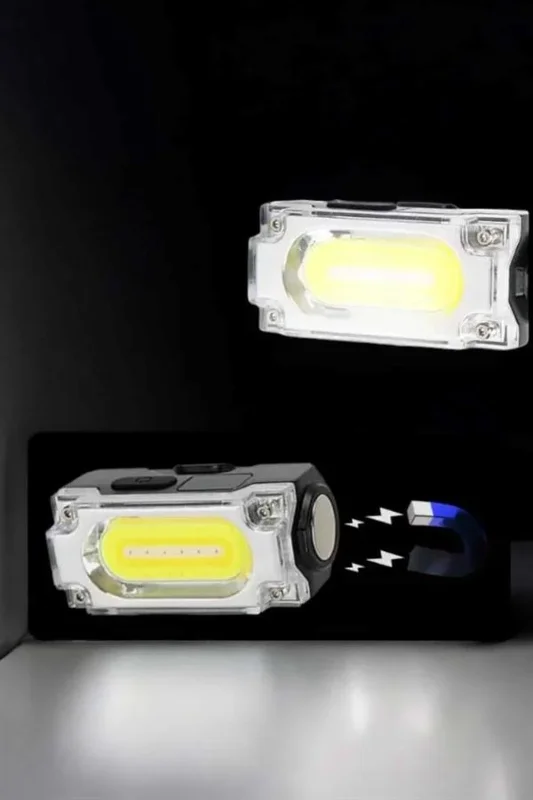 Pratik Taşınabilir Kafa Lambası Usb Şarjlı 215 Lm