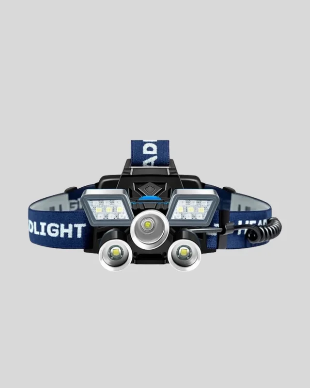 Led Kafa Feneri 4 Işık Modu Ipx5 Su Geçirmez
