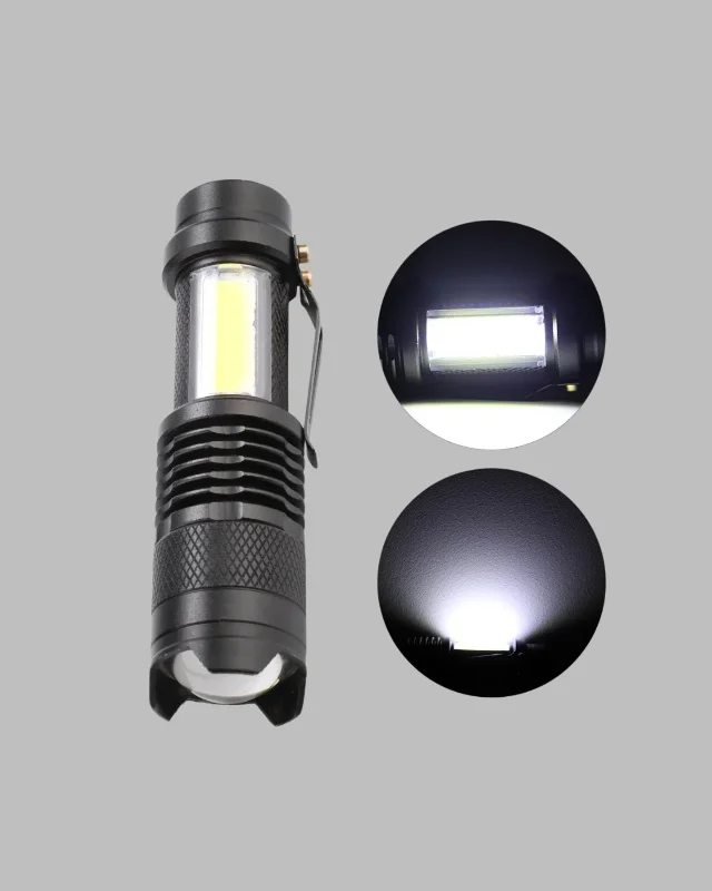 Mini Led El Feneri 4 Modlu Suya Dayanıklı 2000 Lümen
