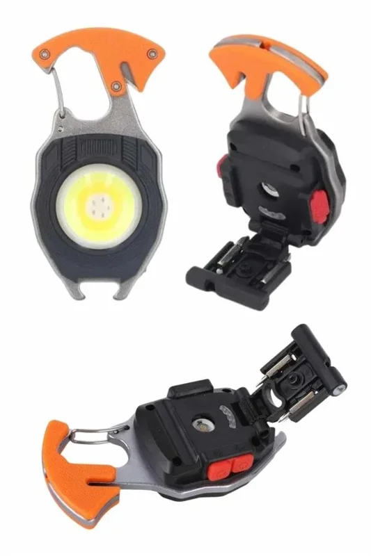 Acil Durum Işığı Usb Şarjlı 7 Modlu Cep Feneri