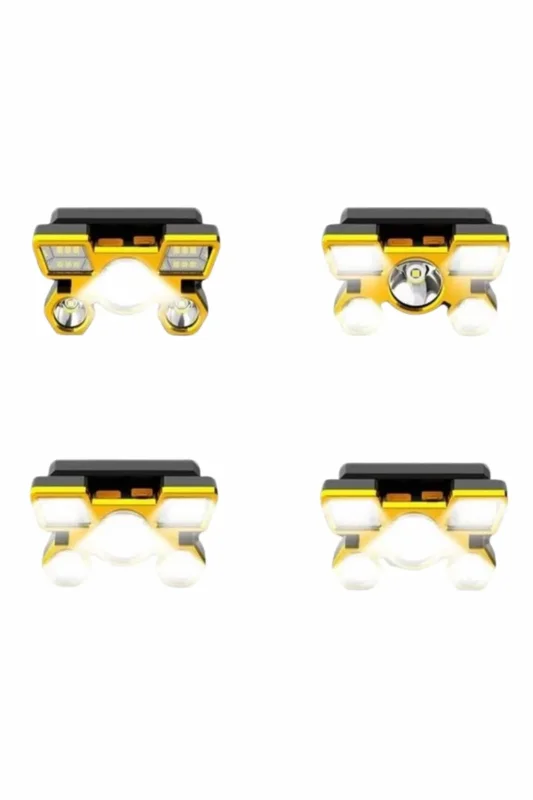 Kompakt 4 Modlu Kafa Feneri 5 Led