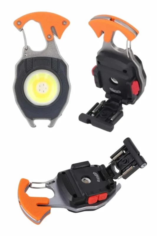 Acil Durum Işığı Usb Şarjlı 7 Modlu Cep Feneri