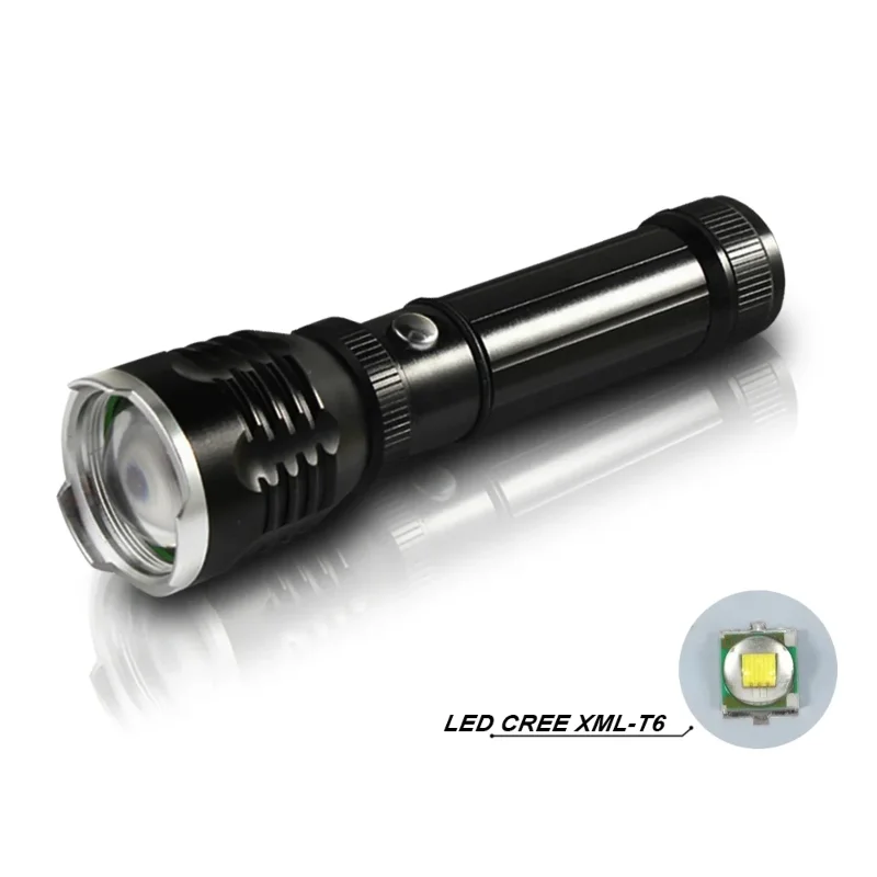 Manyetik Tasarımlı Güçlü Led Fener 15 Cm 200 Metre