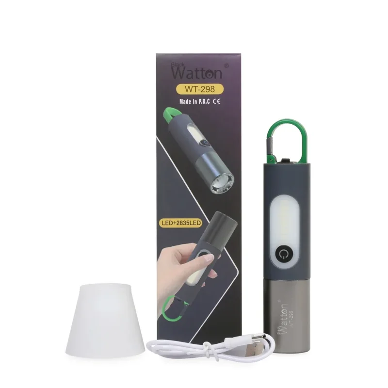 Güçlü Taşınabilir Led Fener 750 Lümen Type-c Şarjlı