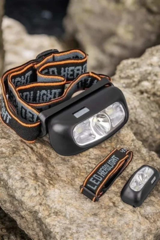 Led Kafa Lambası Su Geçirmez 4 Modlu 1 Adet Açık Hava Kullanımı – 3. görsel