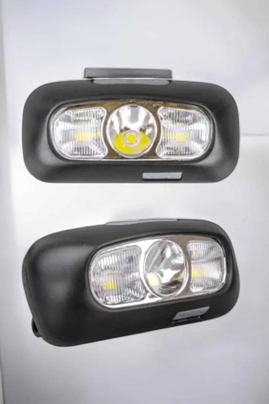 Şarjlı Led Kafa Lambası 4 Modlu Ipx5 Su Geçirmez 60 Derece