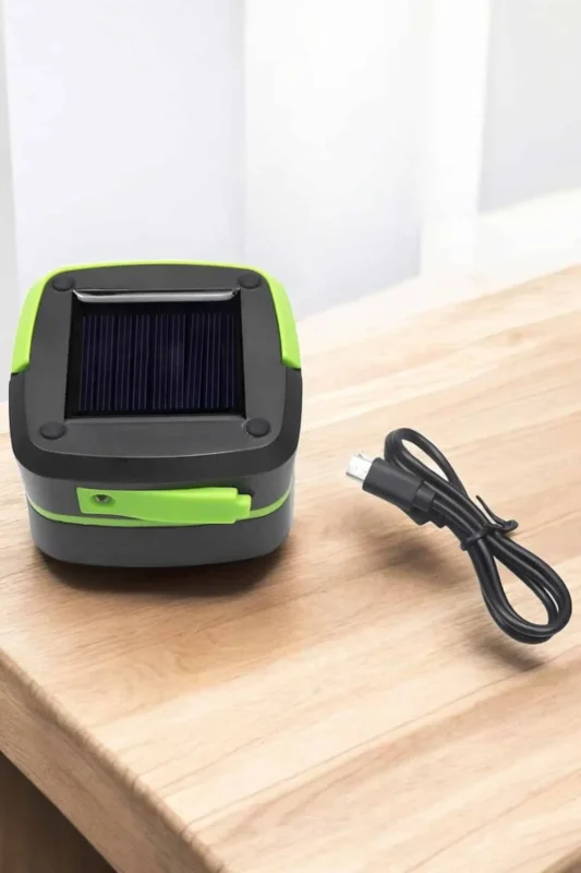 Enerjili Katlanabilir Led Lamba Usb Şarjlı 3 Modlu (güneş Model)