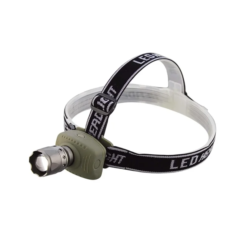 Zoomlu Led Kafa Feneri 250 Metre Işık Mesafesi Kamp İçin