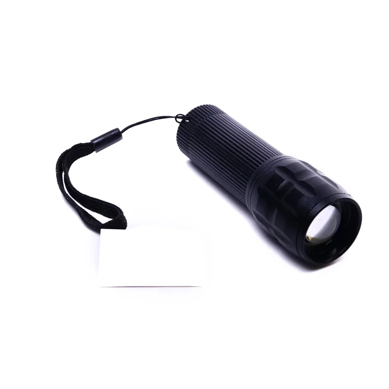 Uzun Menzilli Süper Zoomlu Led El Feneri 11 Cm Kamp İçin